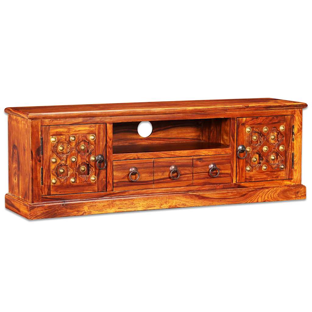 TV-Schrank Massivholz Akazie 120x30x40 cm