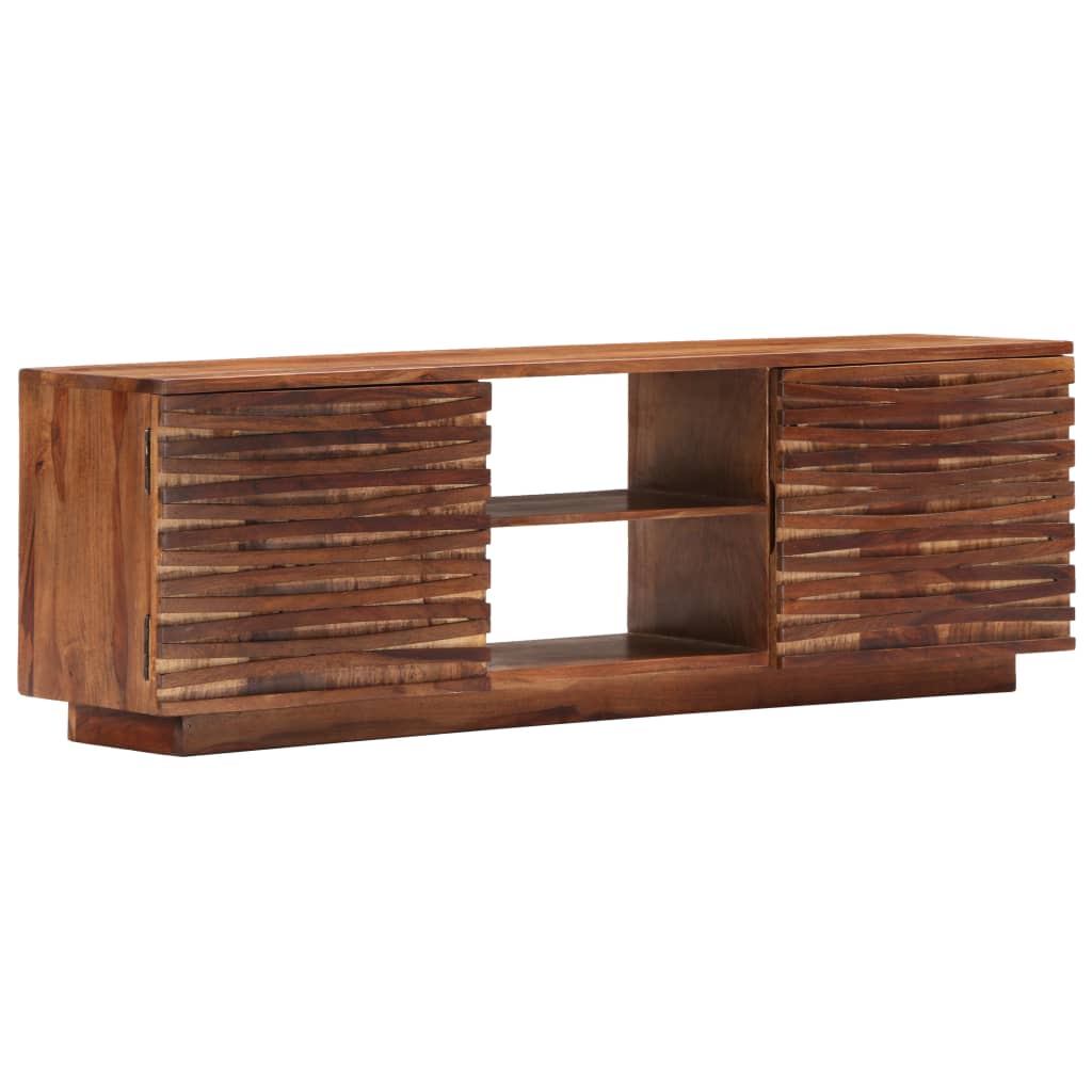 TV-Schrank 120x30x40 cm Massivholz Akazie