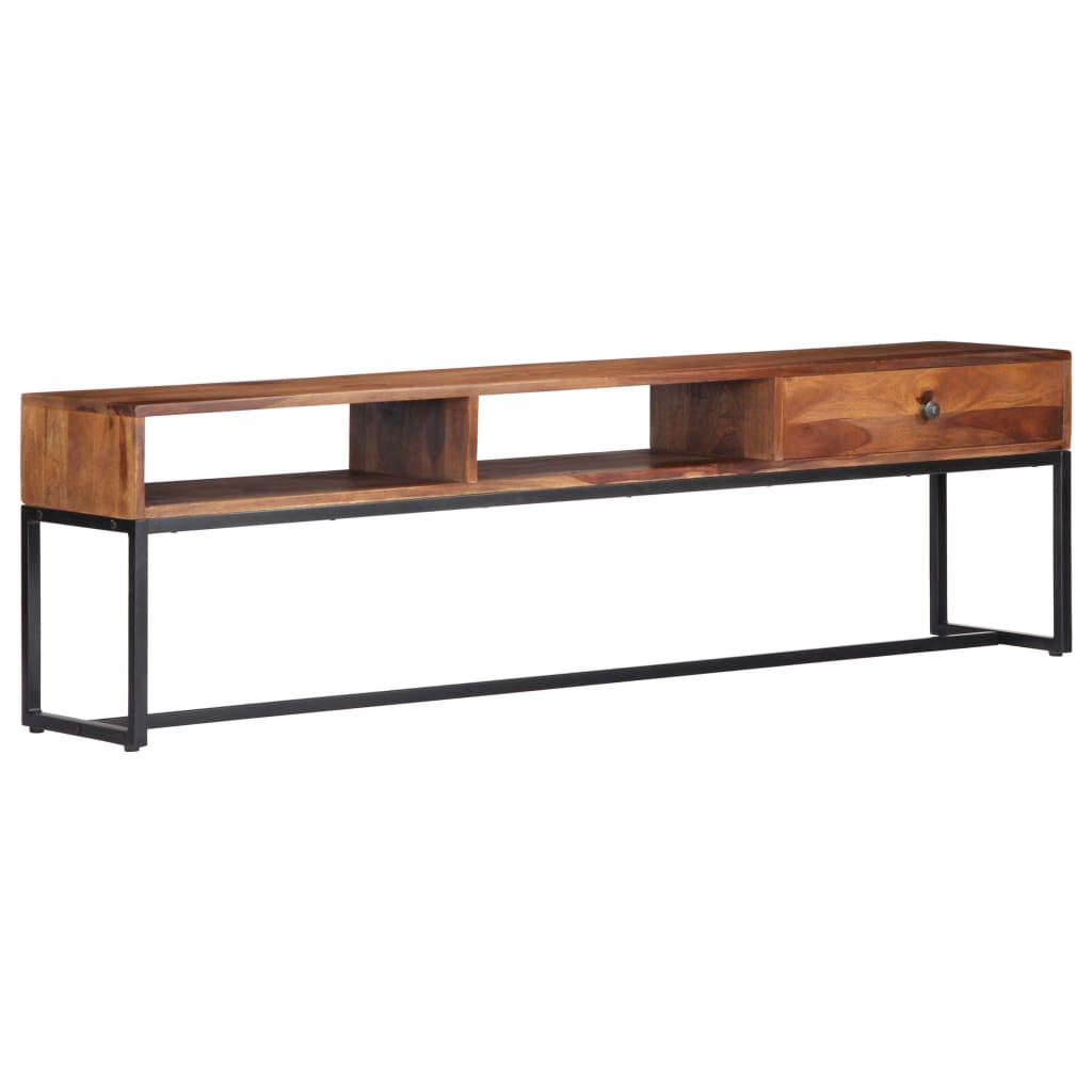 TV-Schrank 160×30×45 cm Massivholz Akazie