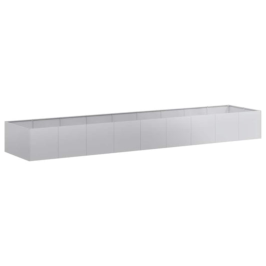 Pflanzgefäß 360x80x40 cm Stahl verzinkt