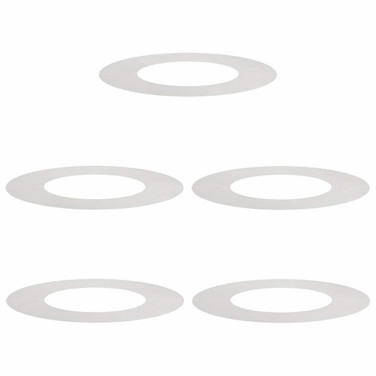 geeignet für flache Baumringe 5 pcs Silber Ø40 / 70 cm Edelstahl