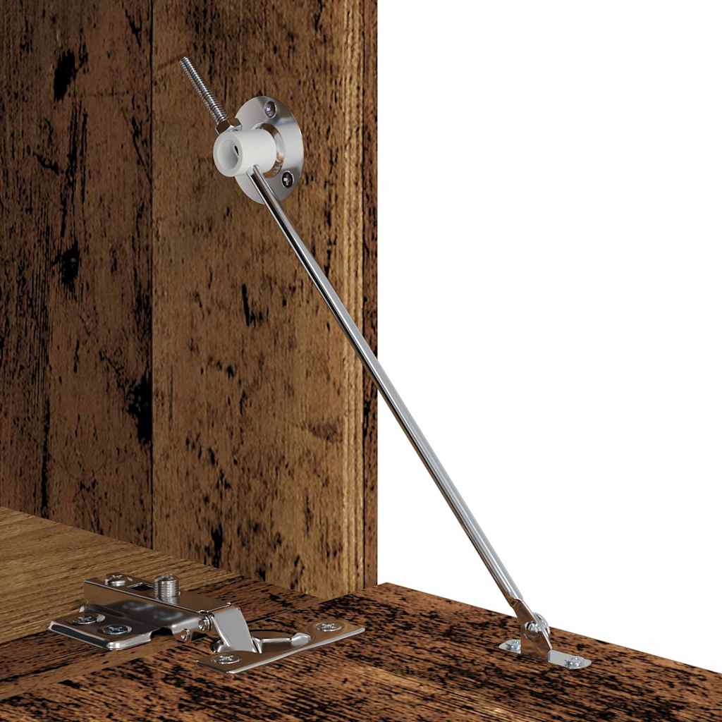 TV-Schrankset Wandmontiert 4 pcs Altholz Holzwerkstoff