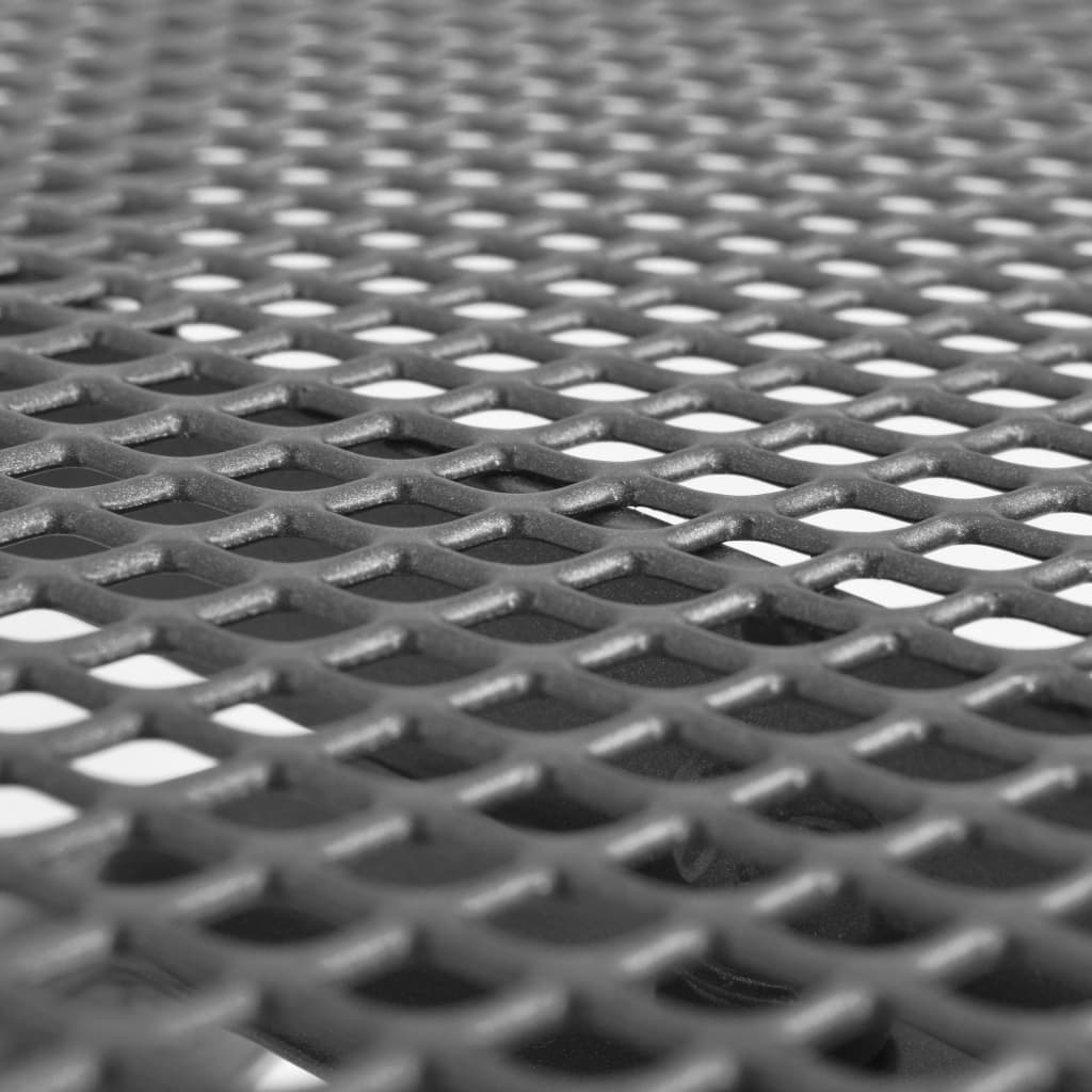 Gartentisch 90x90x72 cm Stahlgeflecht