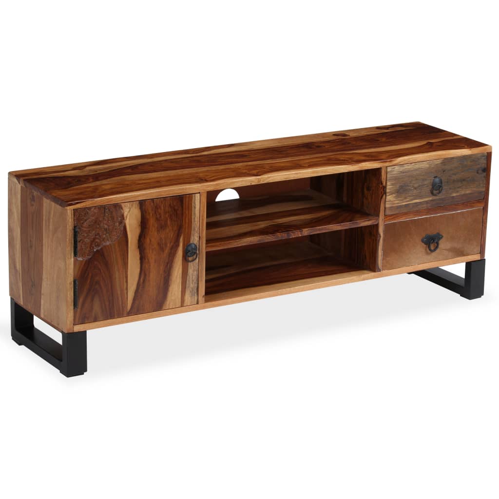 TV-Schrank Massivholz Akazie 120x30x40 cm
