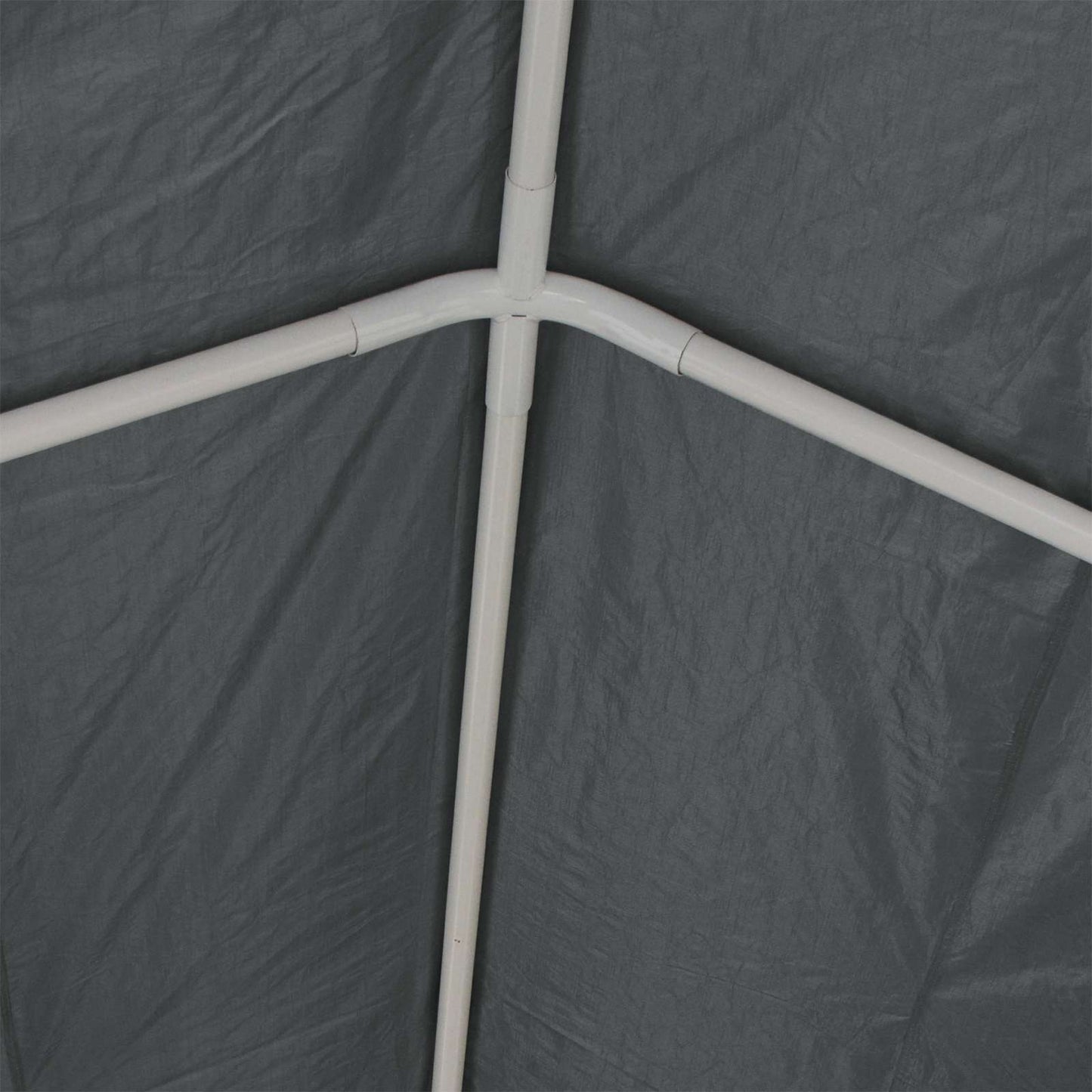 Zeltstoff ohne Gestell Grau 10 x 5 m PE