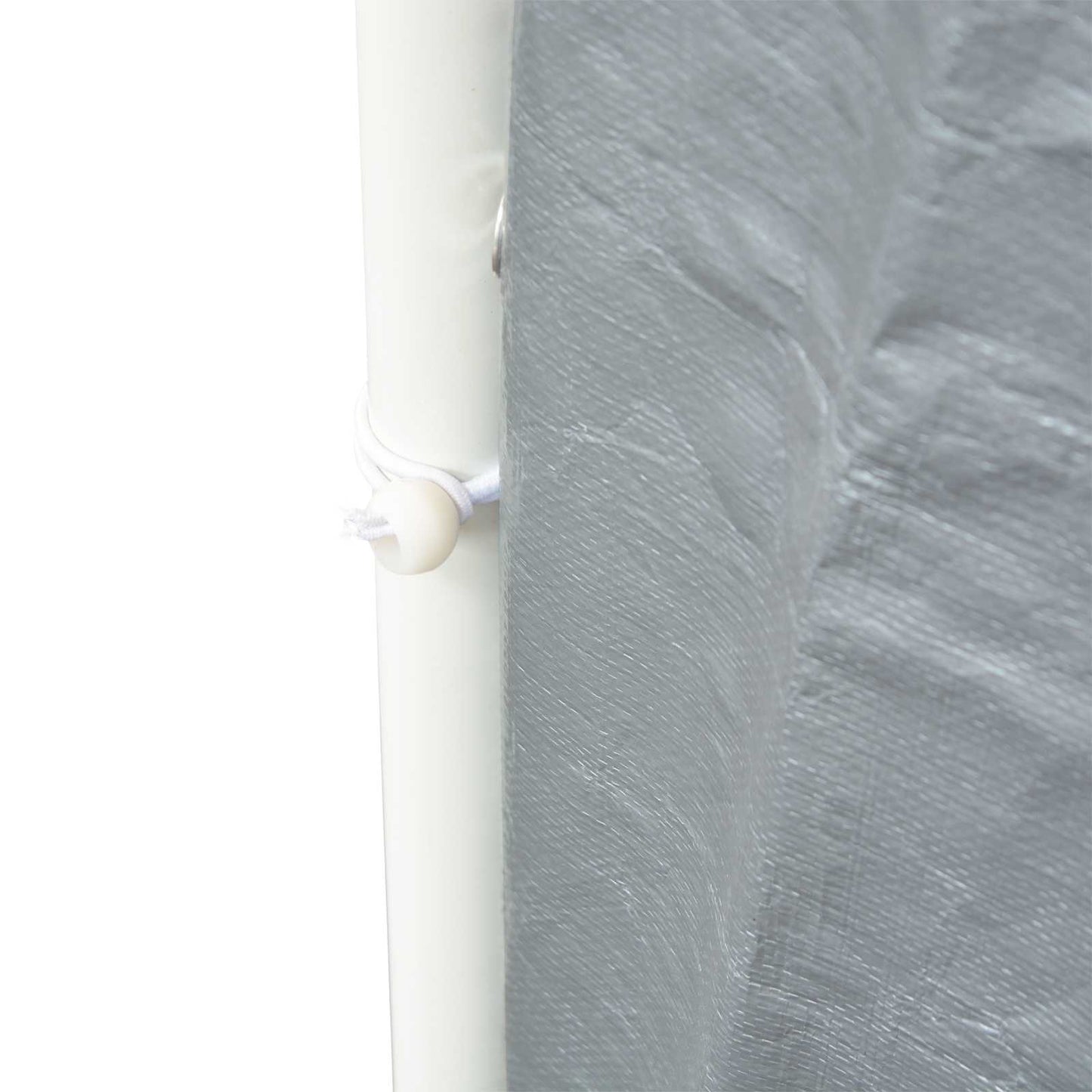Zeltstoff ohne Gestell Grau 10 x 5 m PE