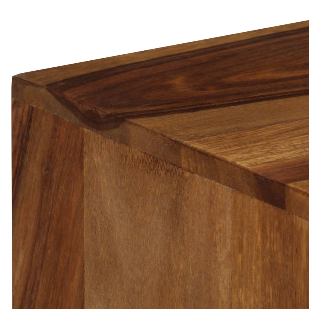 TV-Schrank 140x30x40 cm Massivholz Akazie