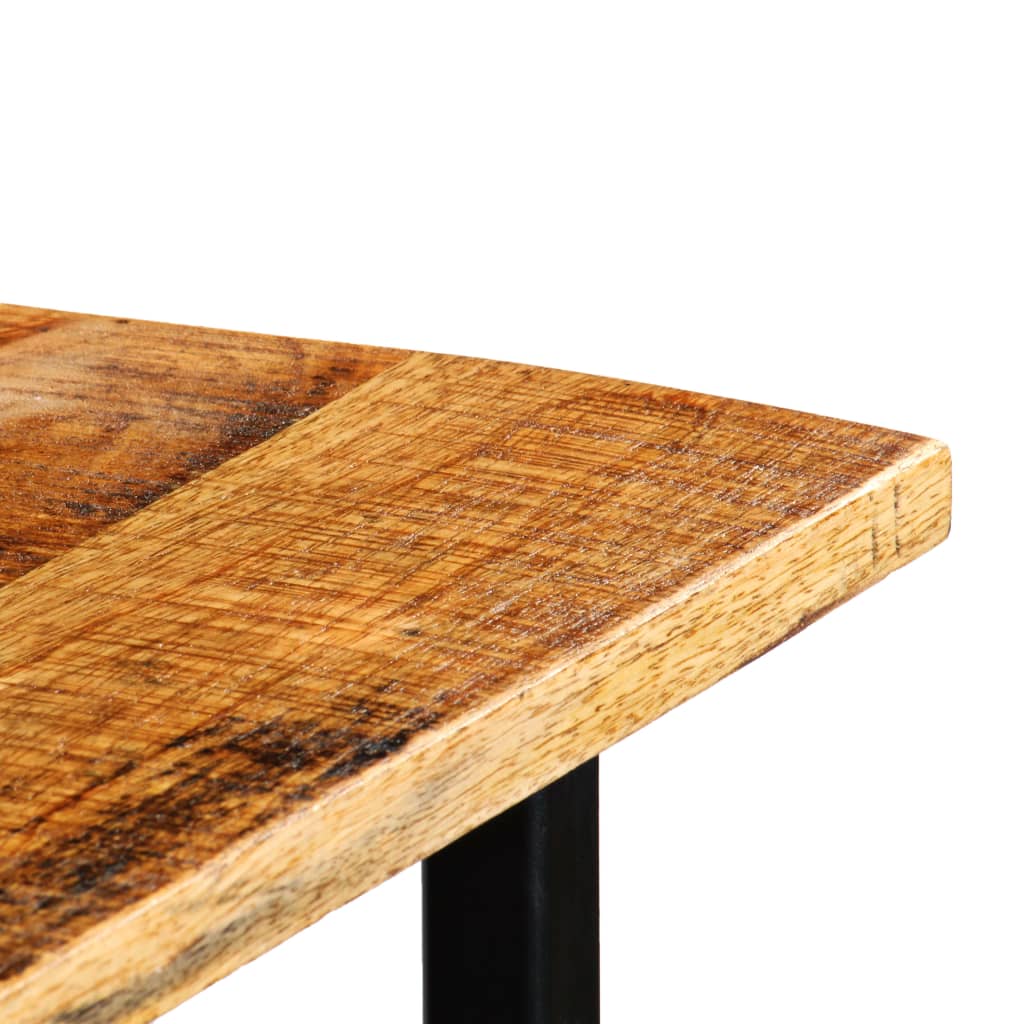 Bar-Set 3-tlg. Massivholz Mango 60×60×107 cm