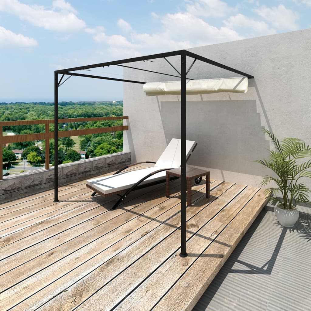 Terrassenüberdachung Pergola Wandmarkise