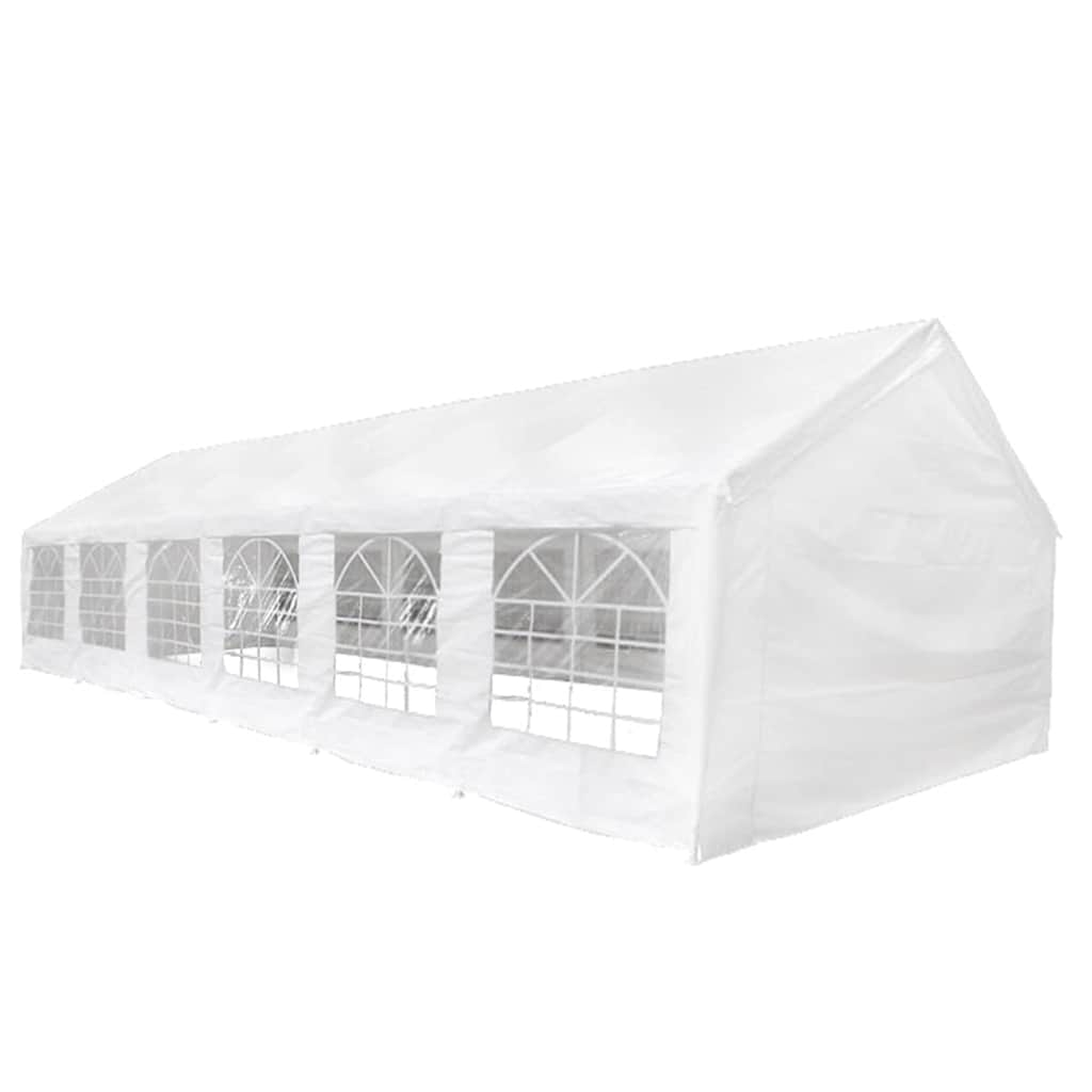 | Zeltstoff ohne Gestell | Weiß 12 x 6 m PE
