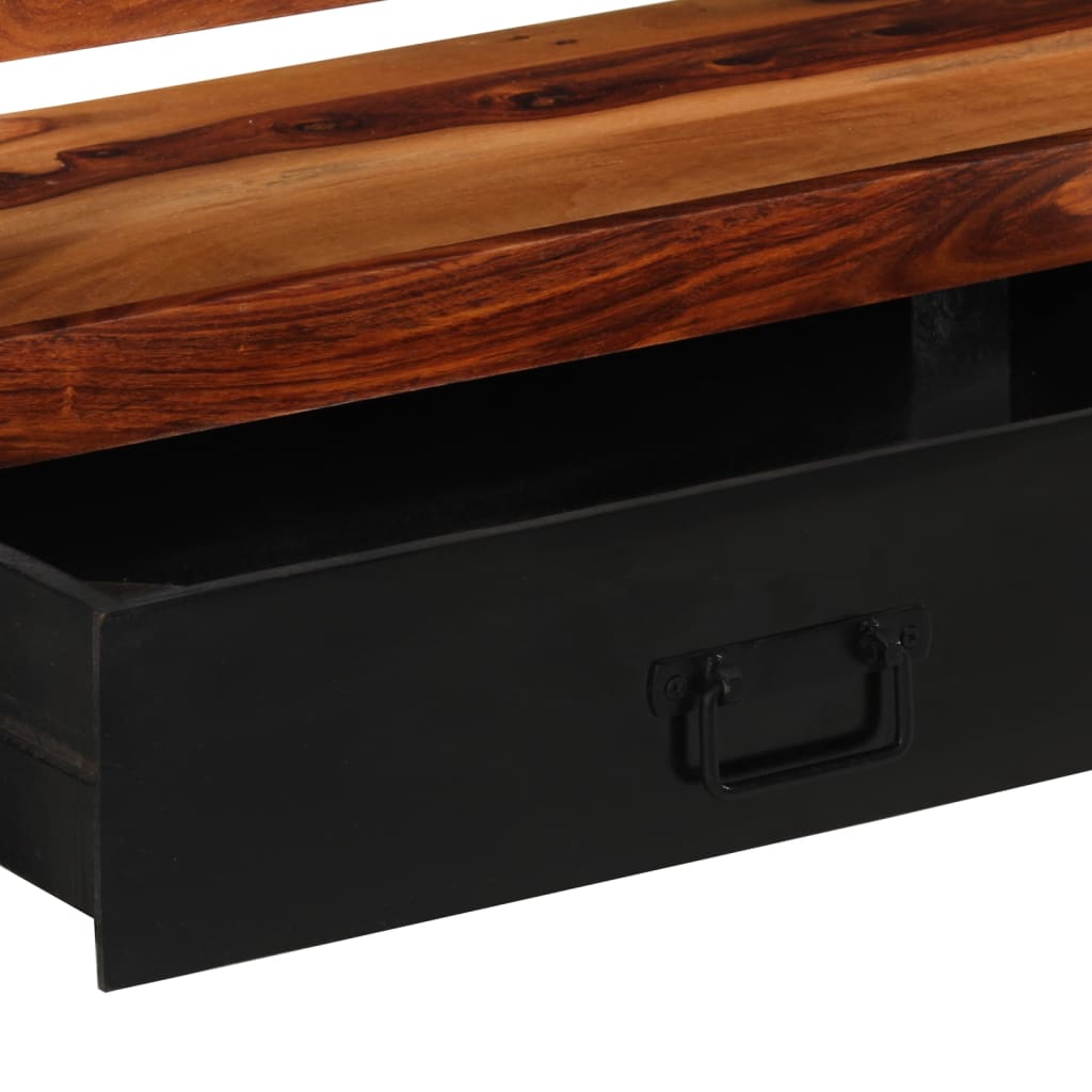 TV-Schrank 120x30x40 cm Massivholz Akazie
