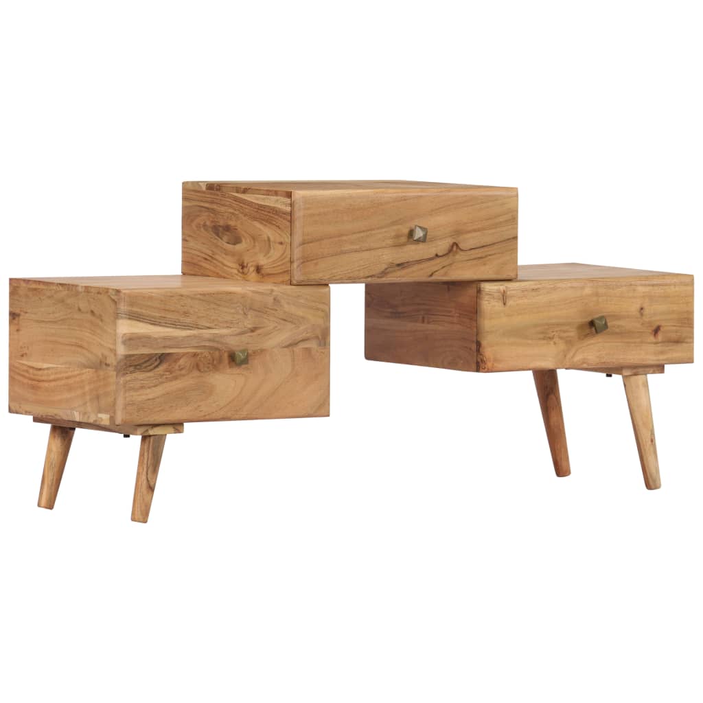 TV-Schrank 108x30x49 cm Massivholz Akazie