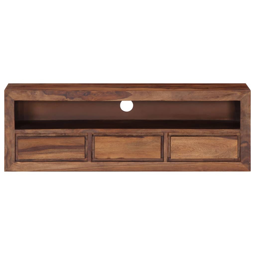 TV-Schrank 120x30x40 cm Massivholz Akazie