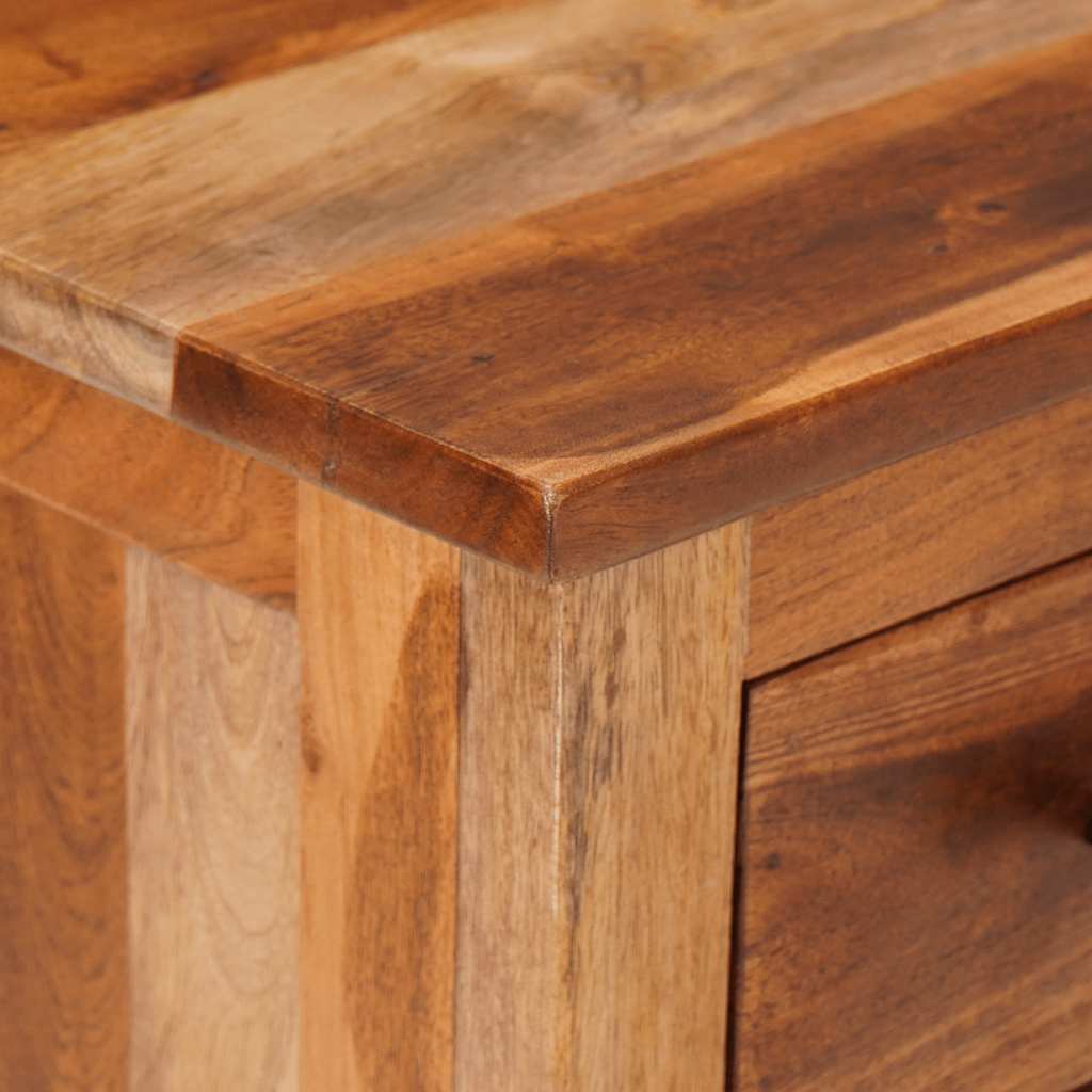 TV-Schrank 110x30x40 cm Massivholz
