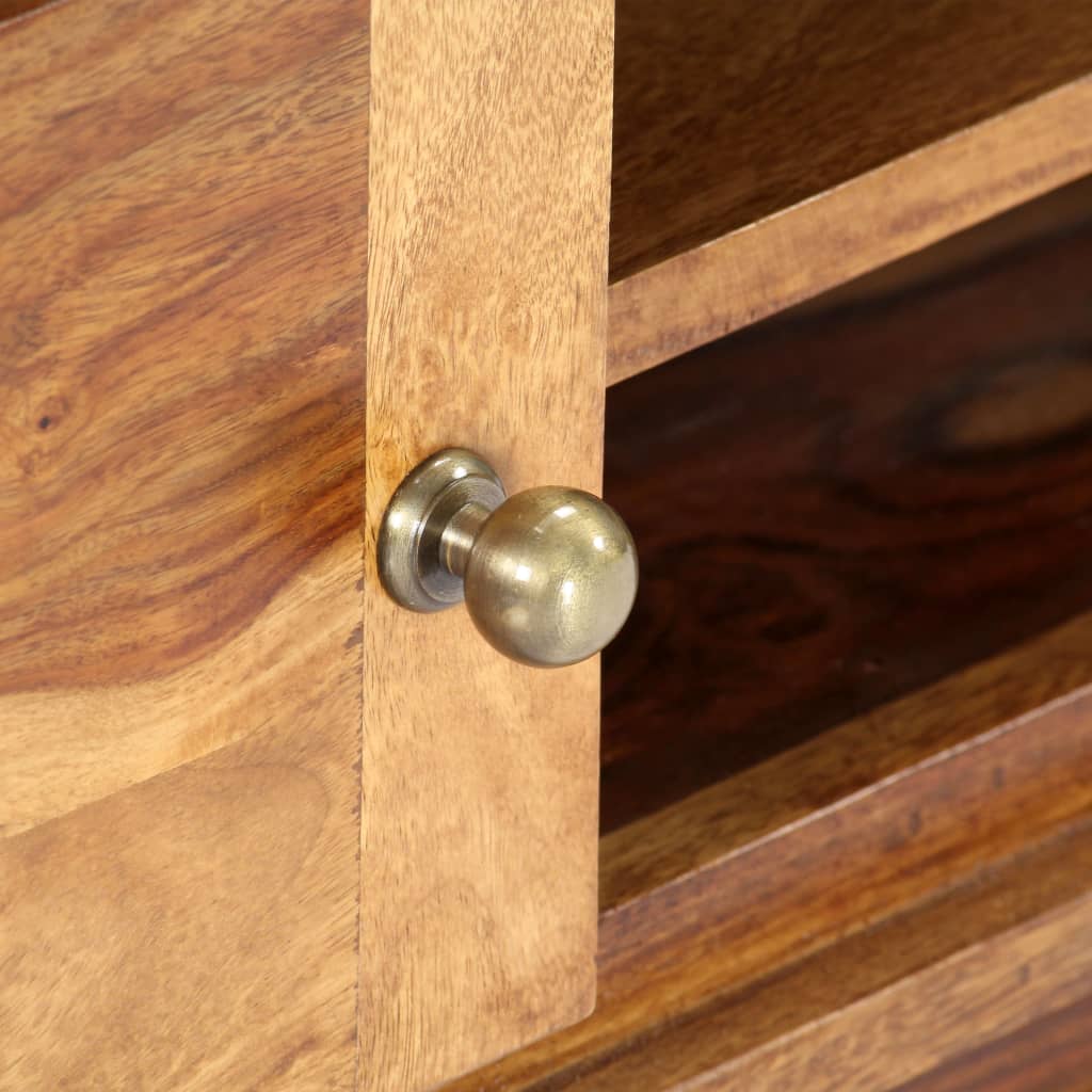 TV-Schrank 118x30x40 cm Massivholz Akazie