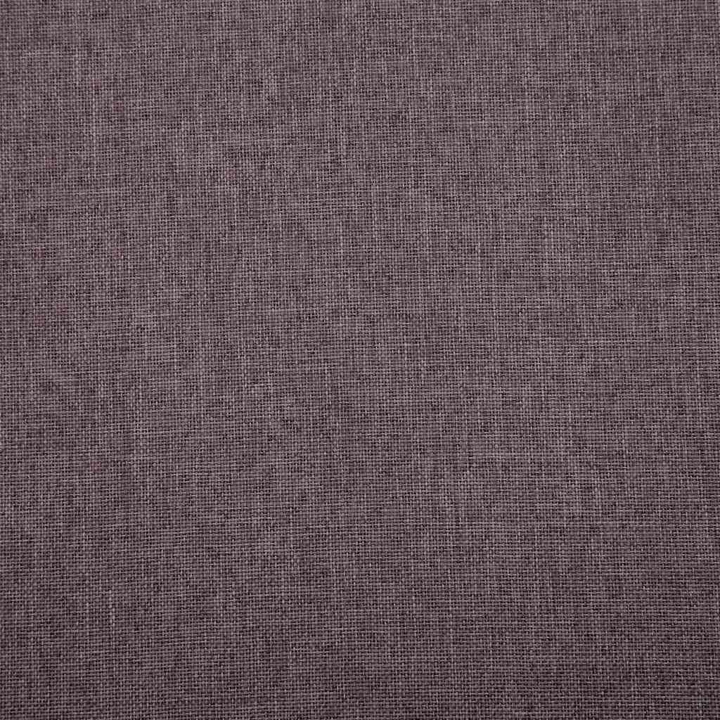 2-Sitzer-Sofa Stoff Taupe