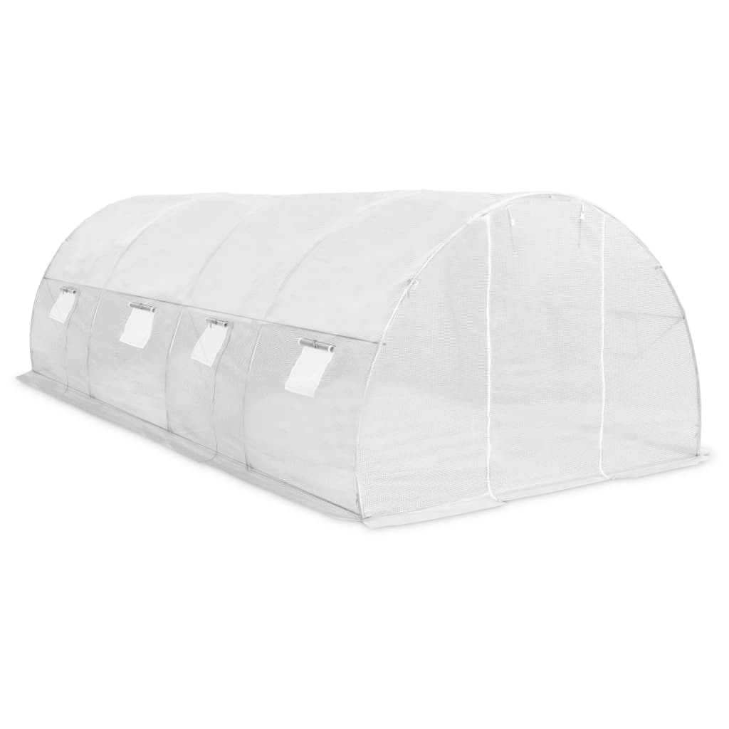 Gewächshaus 18m² 600x300x200 cm