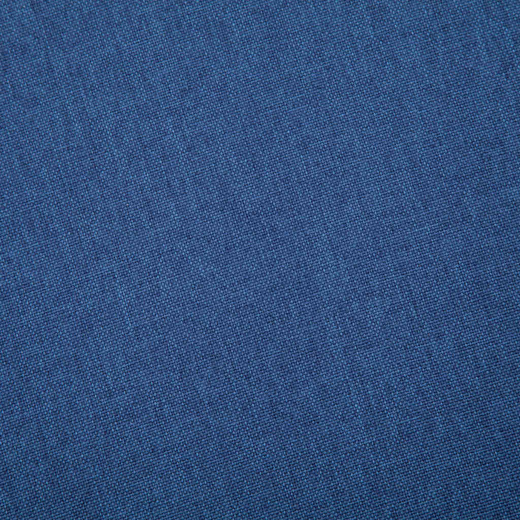 2-tlg. Sofagarnitur Stoff Blau