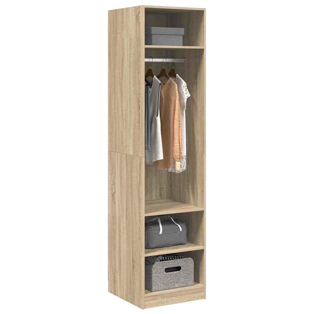 Kleiderschrank Sonoma-Eiche 50x50x200 cm Holzwerkstoff