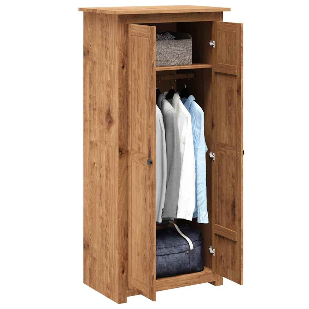 Kleiderschrank 80x50x171,5 cm Kiefernholz Panama