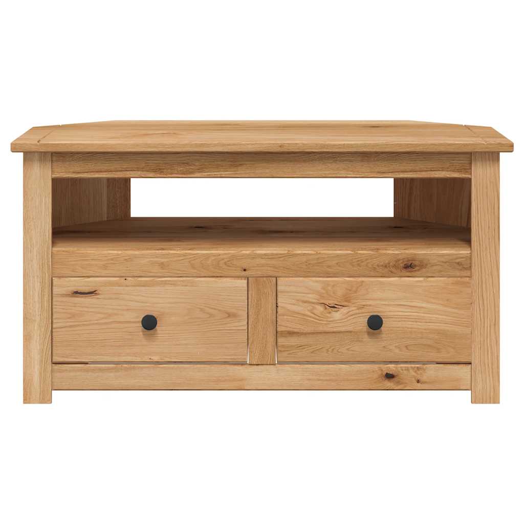 TV-Eckschrank 93 x 49 x 49 cm Massivholz Panama-Kiefer