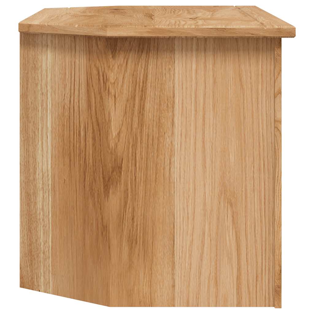 TV-Eckschrank 93 x 49 x 49 cm Massivholz Panama-Kiefer