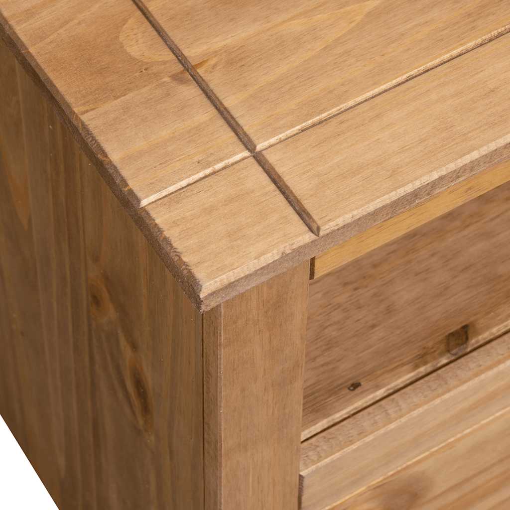 TV-Eckschrank 93 x 49 x 49 cm Massivholz Panama-Kiefer