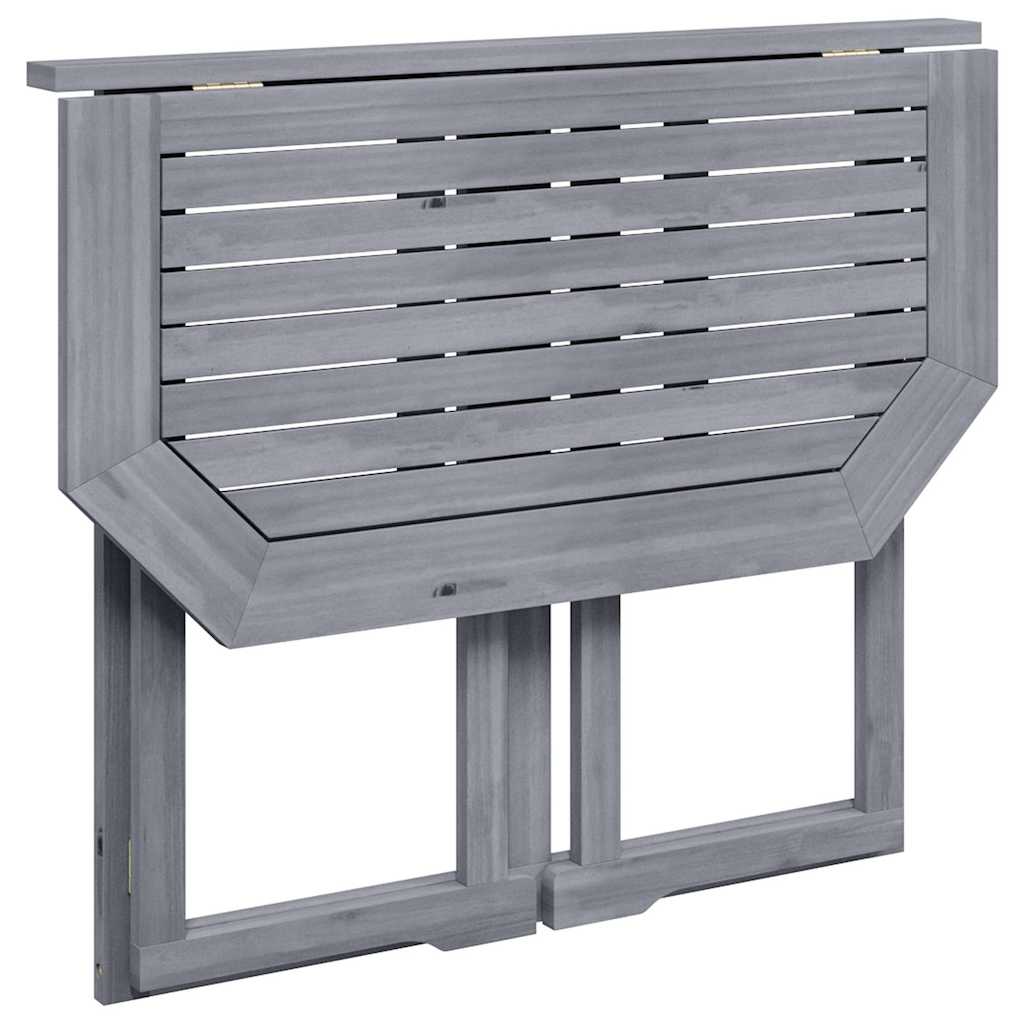 Balkontisch Klappbar 90x50x74 cm Massivholz Akazie
