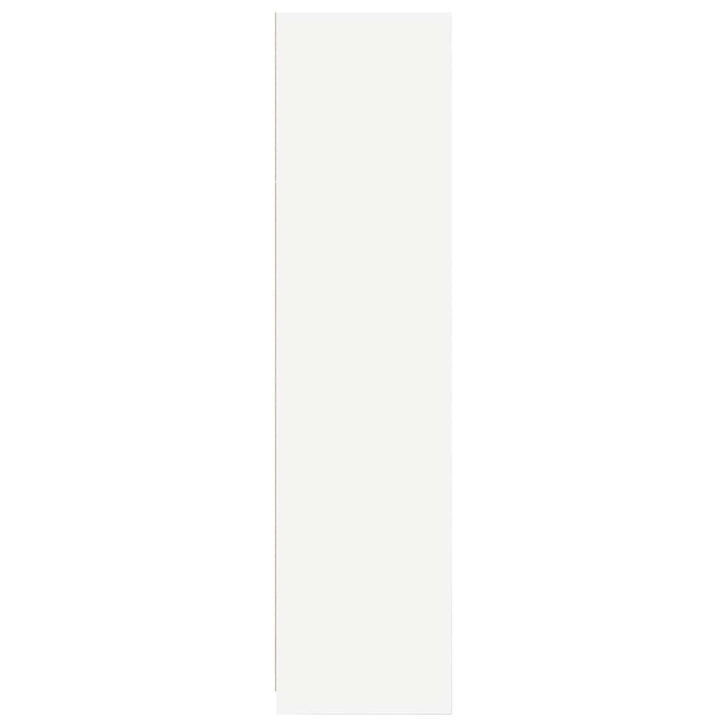 Kleiderschrank Weiß 100x50x200 cm Holzwerkstoff