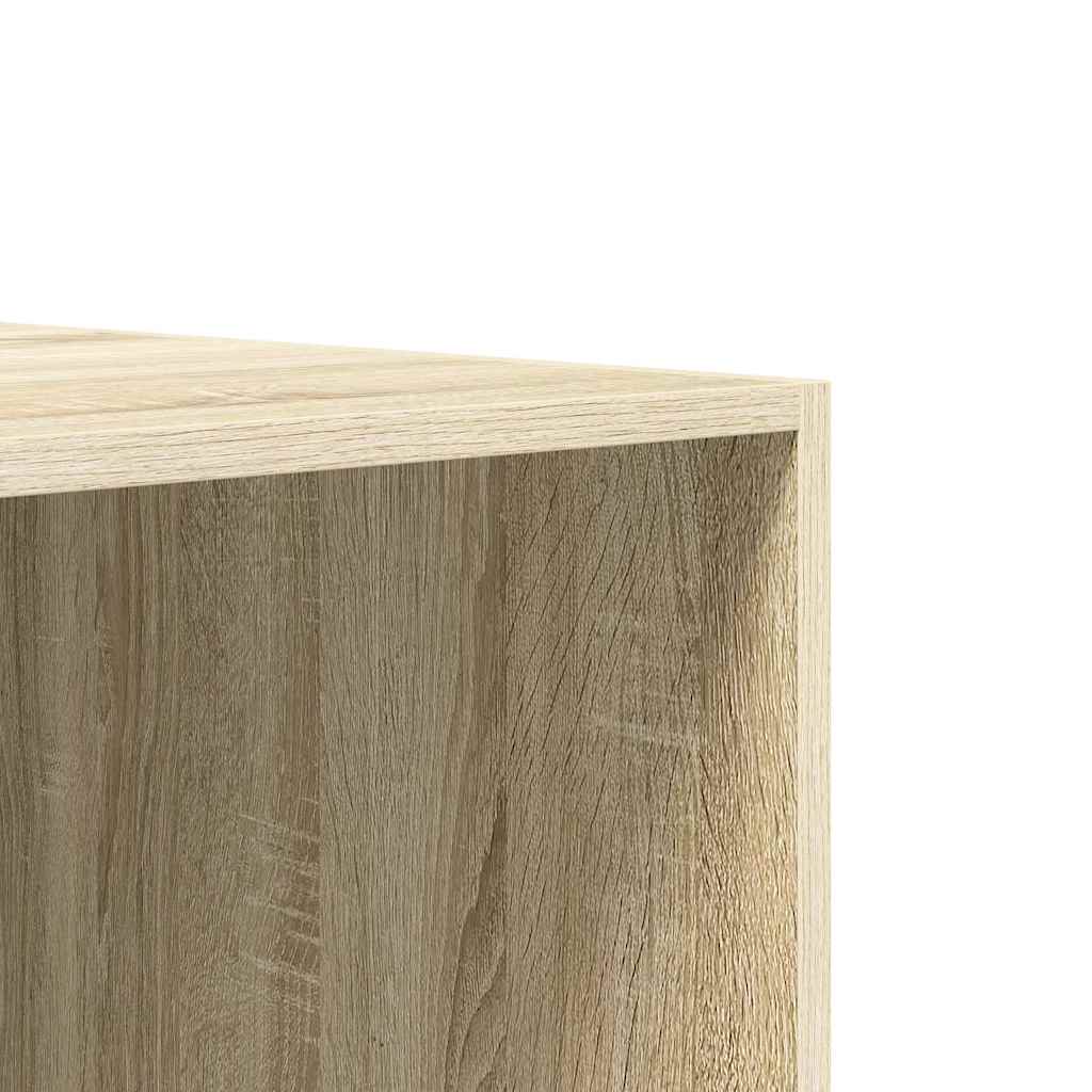 Kleiderschrank Sonoma-Eiche 100x50x200 cm Holzwerkstoff