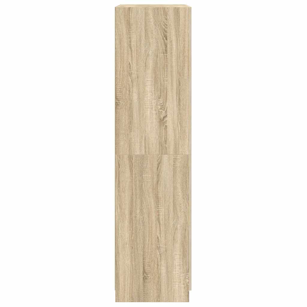 Kleiderschrank Sonoma-Eiche 90x52x200 cm Holzwerkstoff
