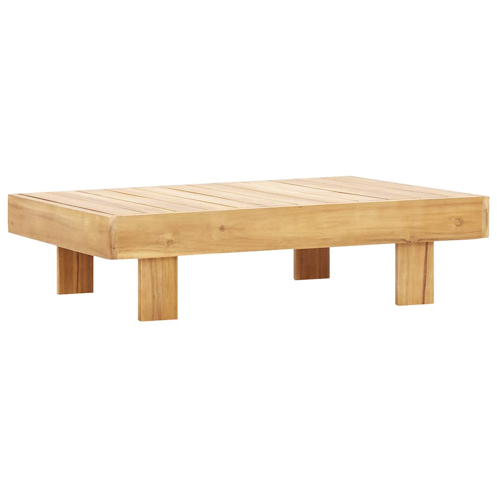 Couchtisch 100x60x25 cm Massivholz Akazie