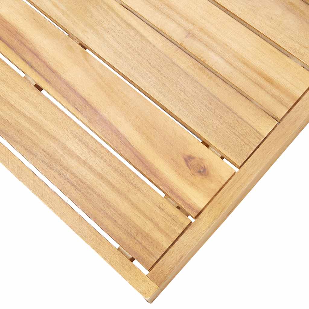 Couchtisch 100x60x25 cm Massivholz Akazie