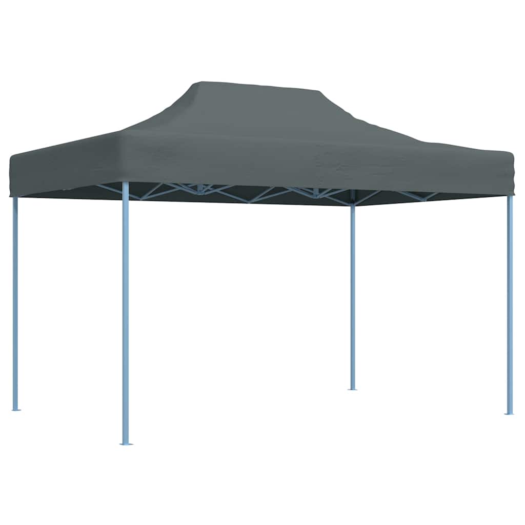 Profi-Partyzelt Faltbar 3×4 m Stahl Anthrazit