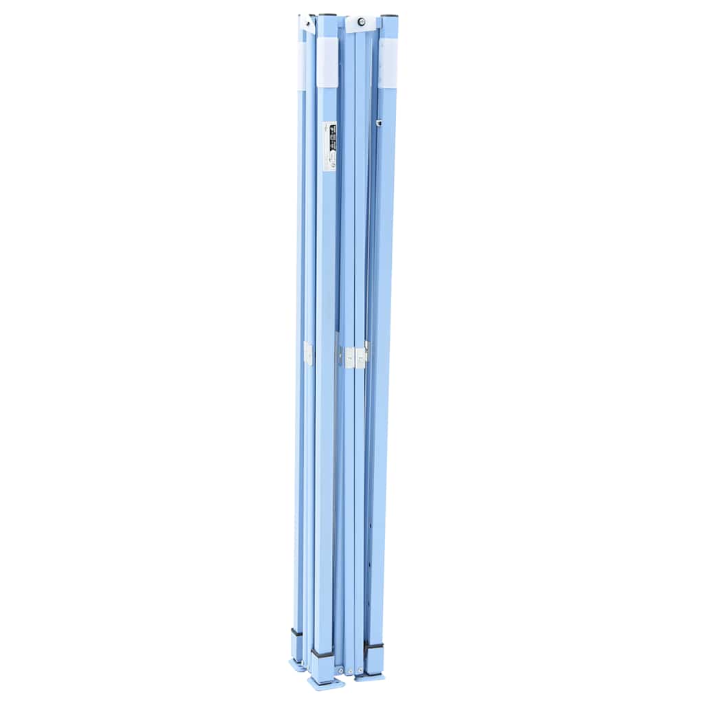 Profi-Partyzelt Faltbar 280x410x315 cm Stahl Weiß