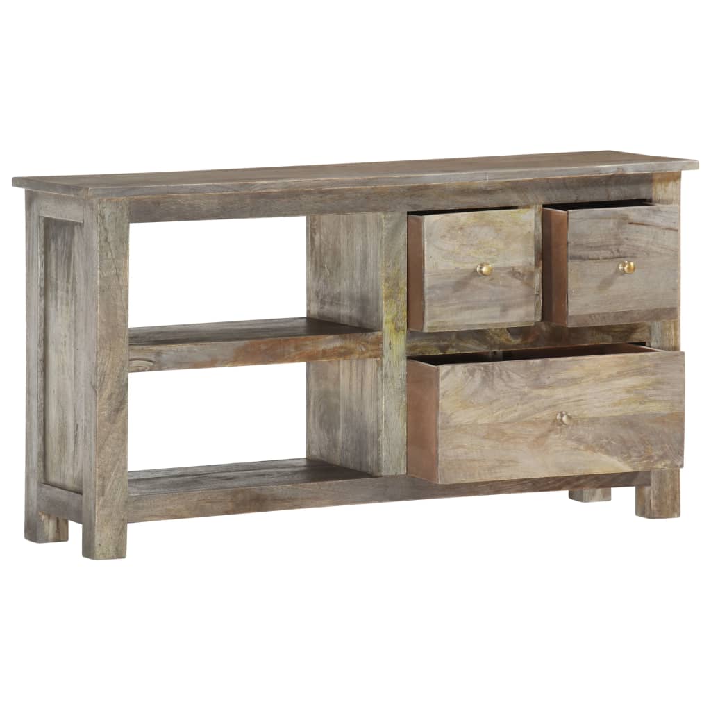 TV-Schrank 100x30x55 cm Massivholz Mango