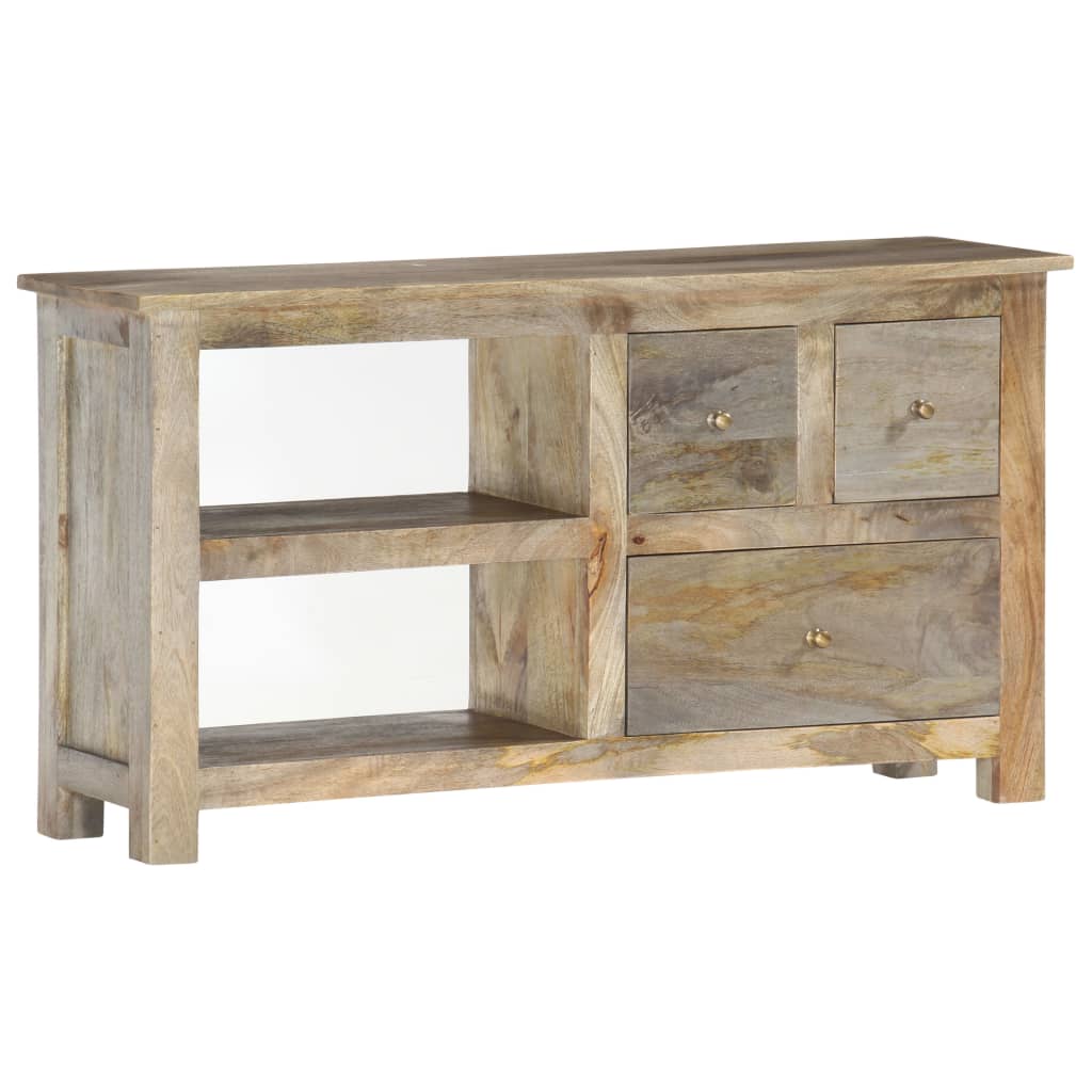 TV-Schrank 100x30x55 cm Massivholz Mango