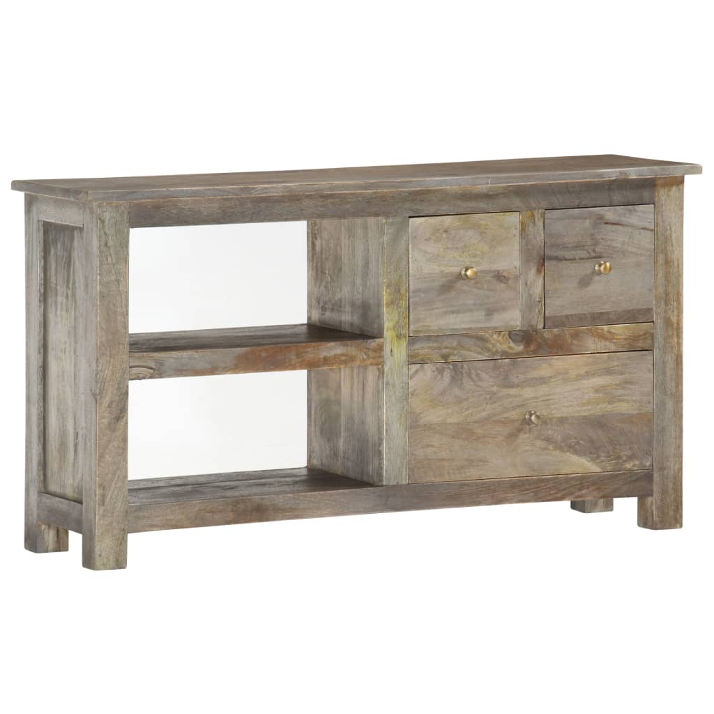 TV-Schrank 100x30x55 cm Massivholz Mango