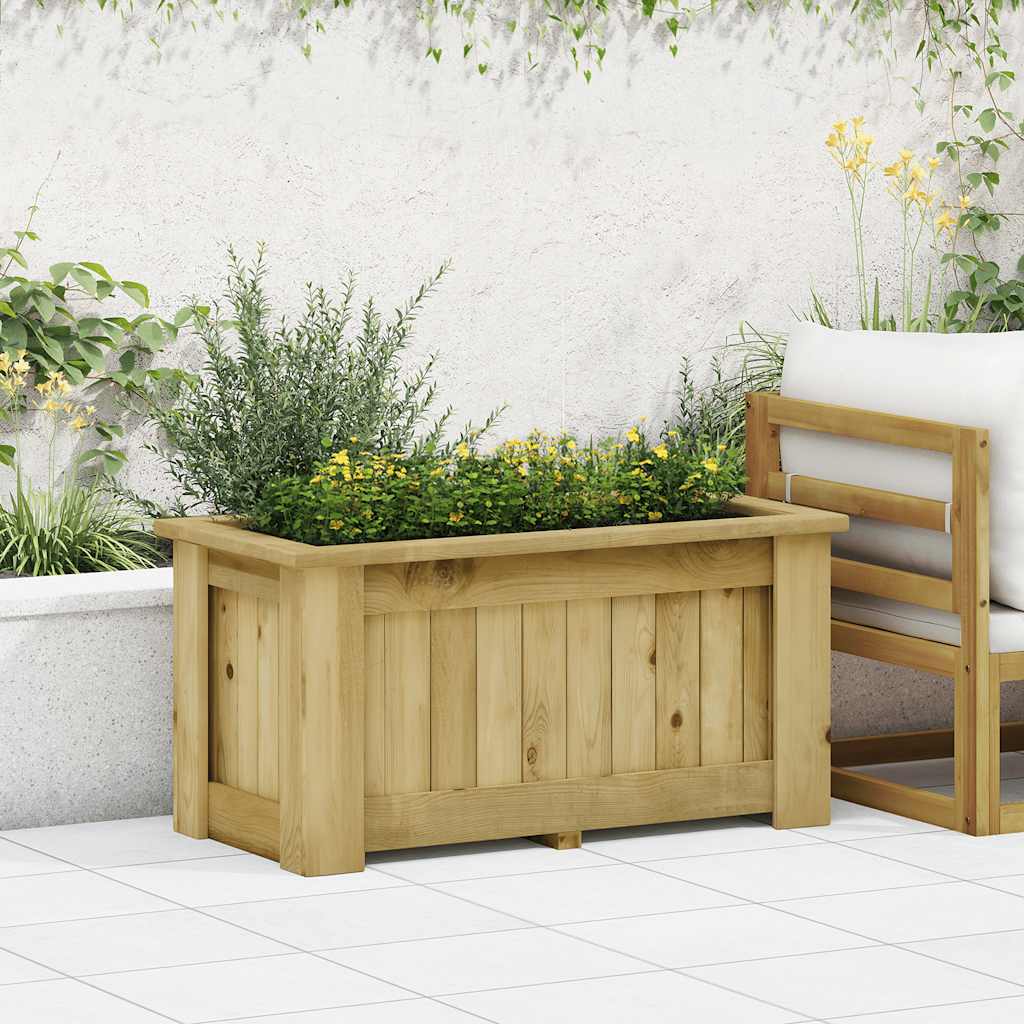 Hochbeet 100 x 50 x 50 cm Kiefernholz Imprägniert