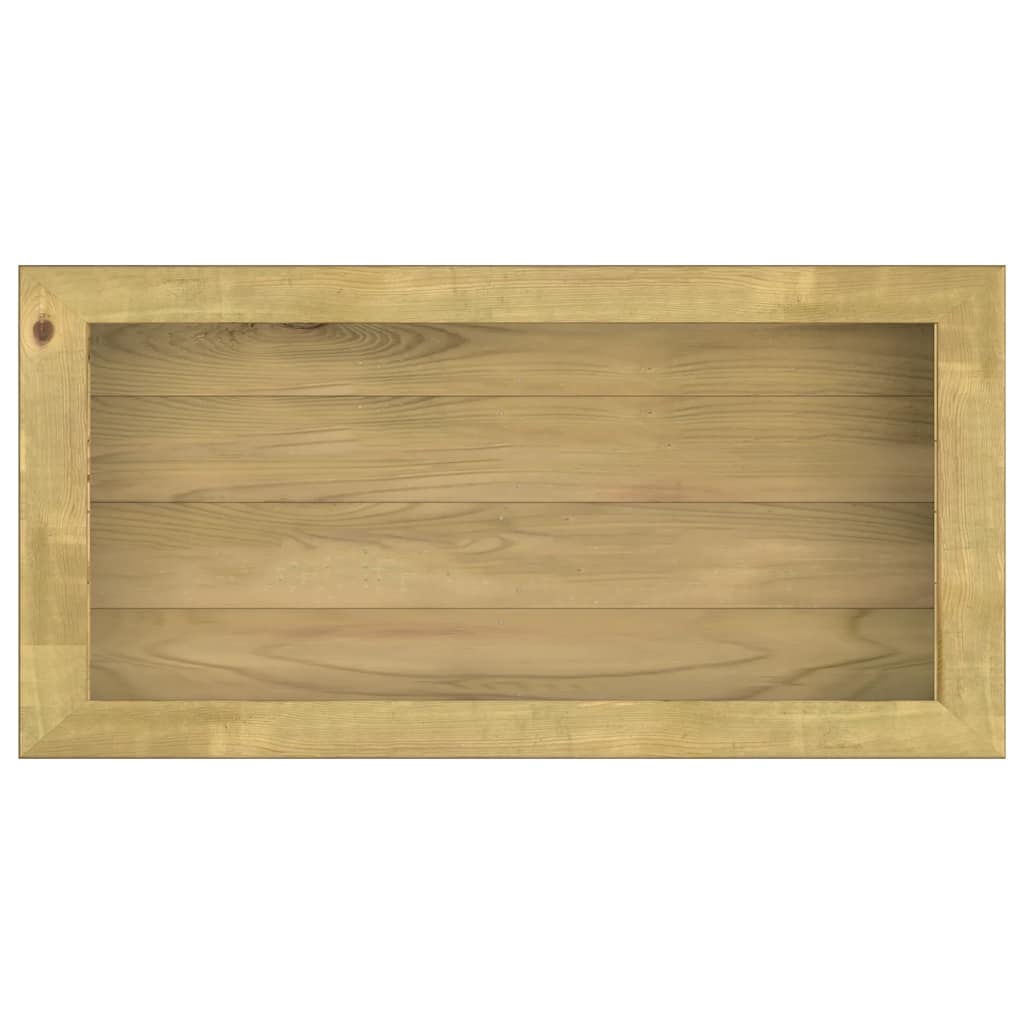 Hochbeet 100 x 50 x 50 cm Kiefernholz Imprägniert