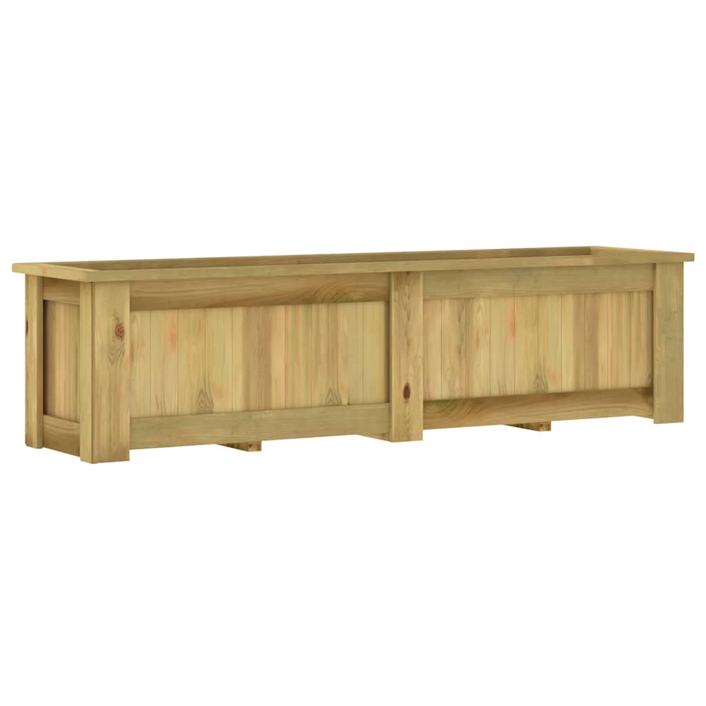 Hochbeet 196 x 50 x 50 cm Kiefernholz Imprägniert
