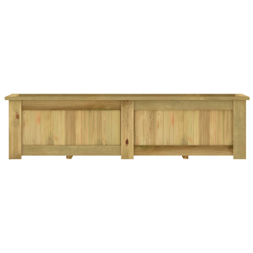 Hochbeet 196 x 50 x 50 cm Kiefernholz Imprägniert