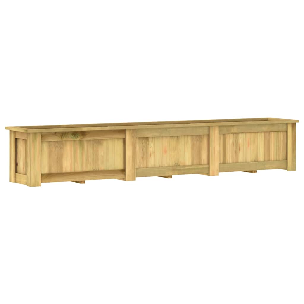 Hochbeet 291 x 50 x 50 cm Kiefernholz Imprägniert