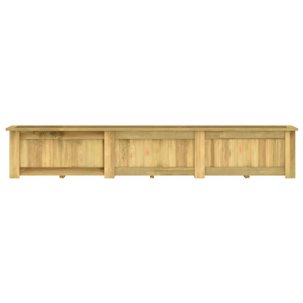 Hochbeet 291 x 50 x 50 cm Kiefernholz Imprägniert