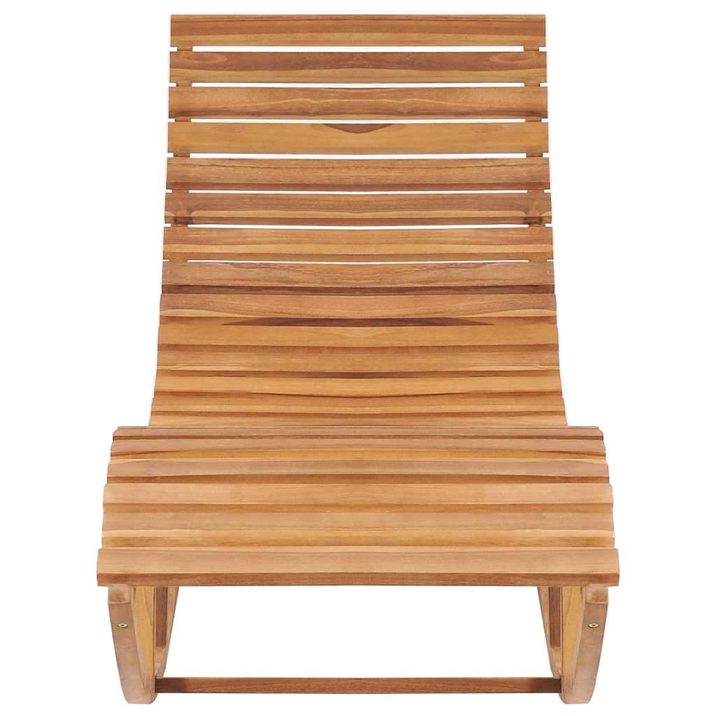 Schaukelliege Massivholz Teak