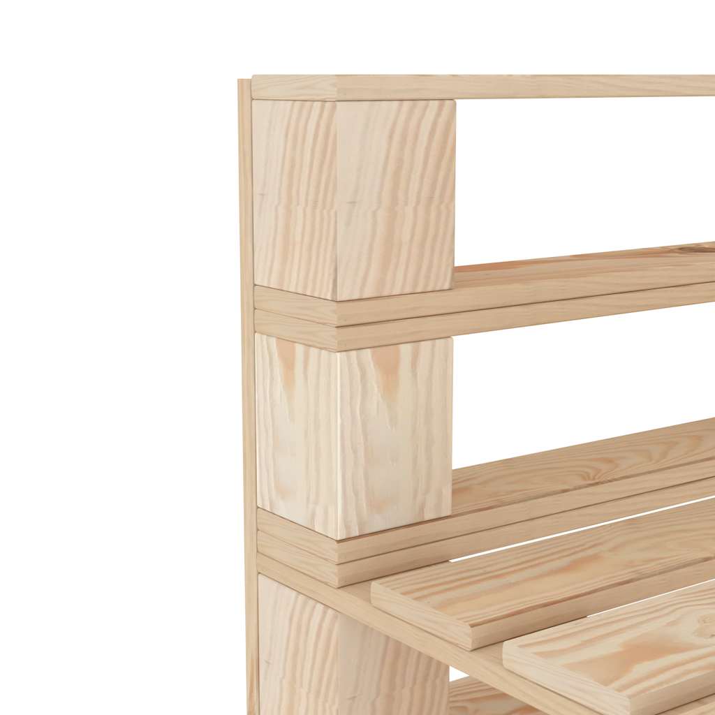 Garten-Palettensofa 4-Sitzer Holz