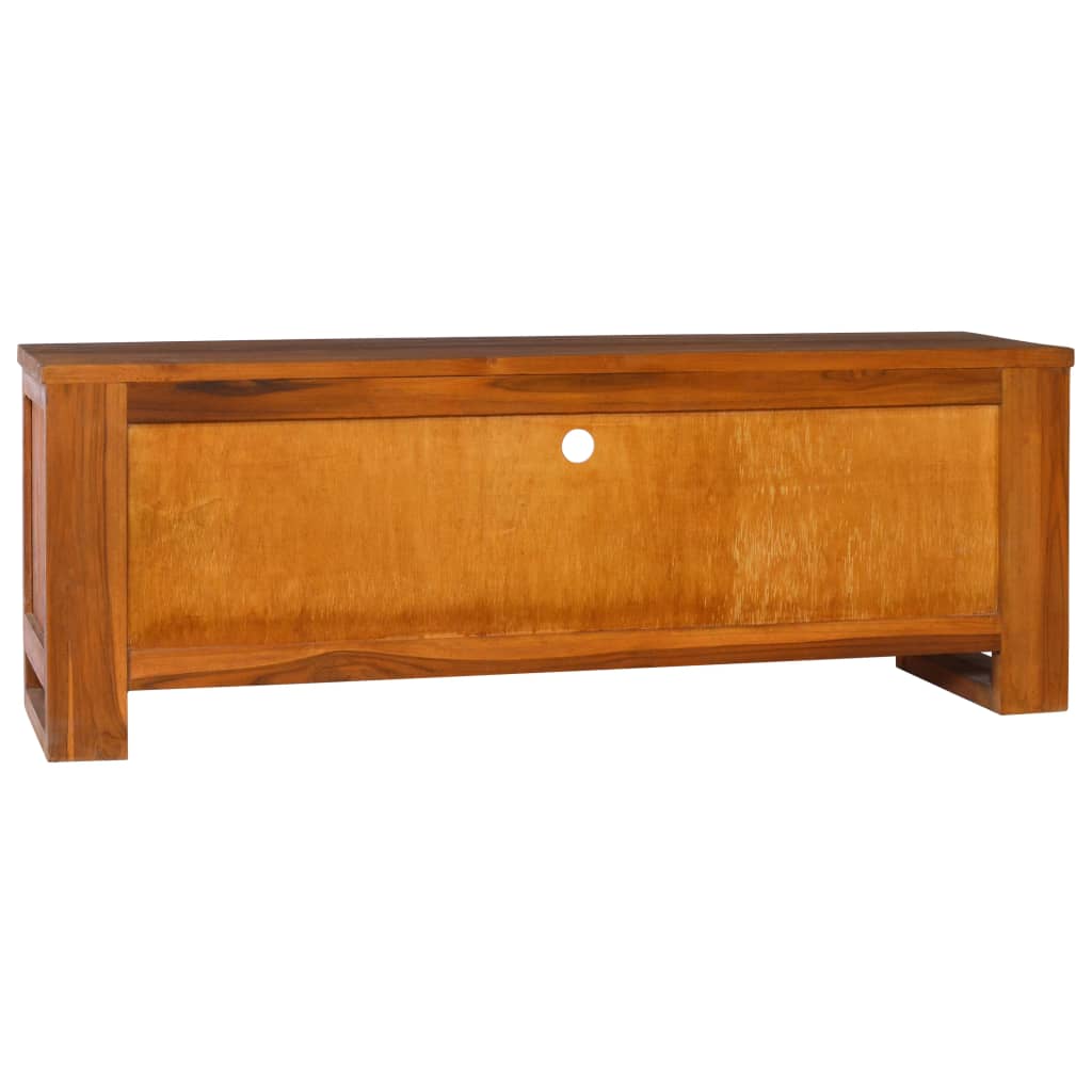 TV-Schrank 110x30x40 cm Teak Massivholz