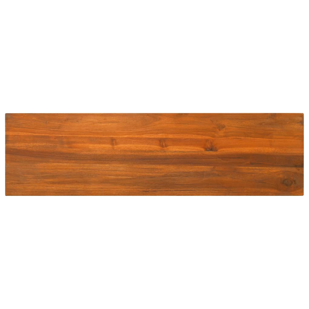 TV-Schrank 110x30x40 cm Teak Massivholz