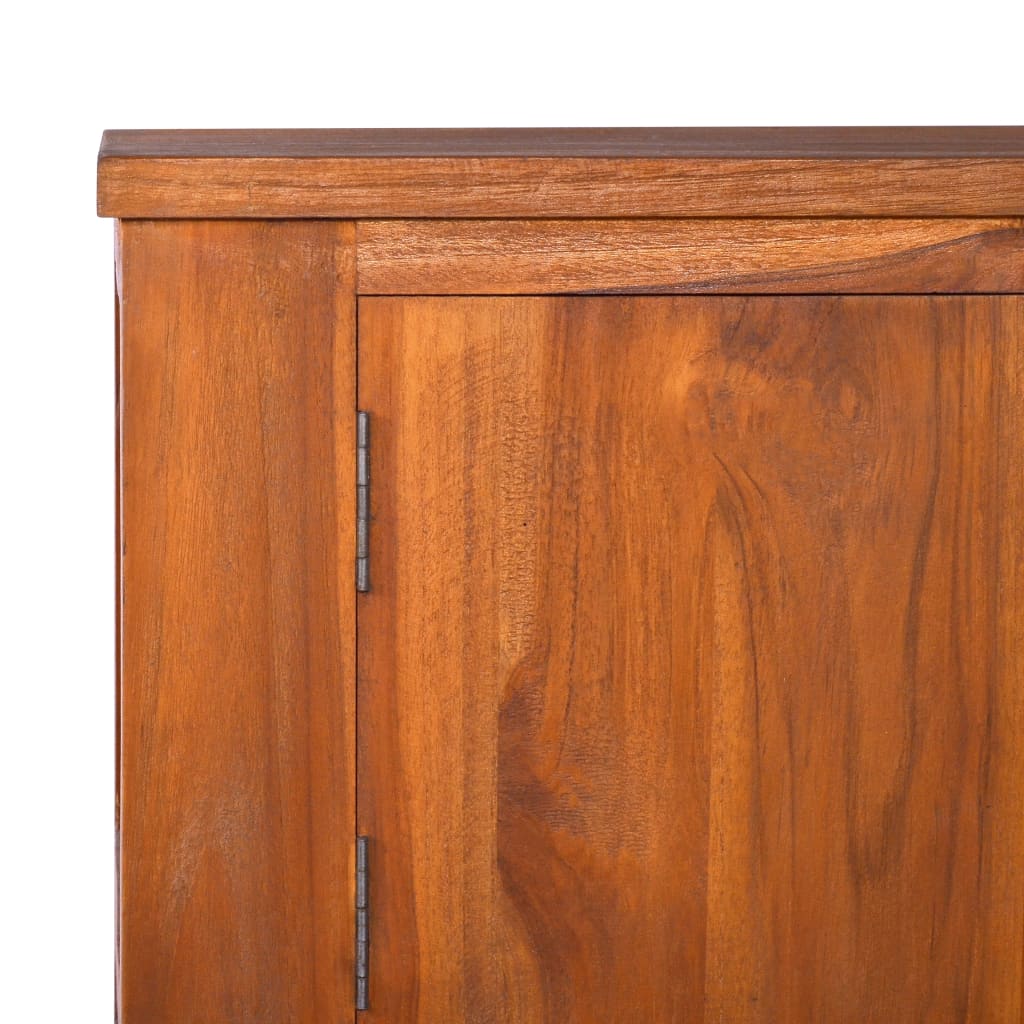 TV-Schrank 110x30x40 cm Teak Massivholz