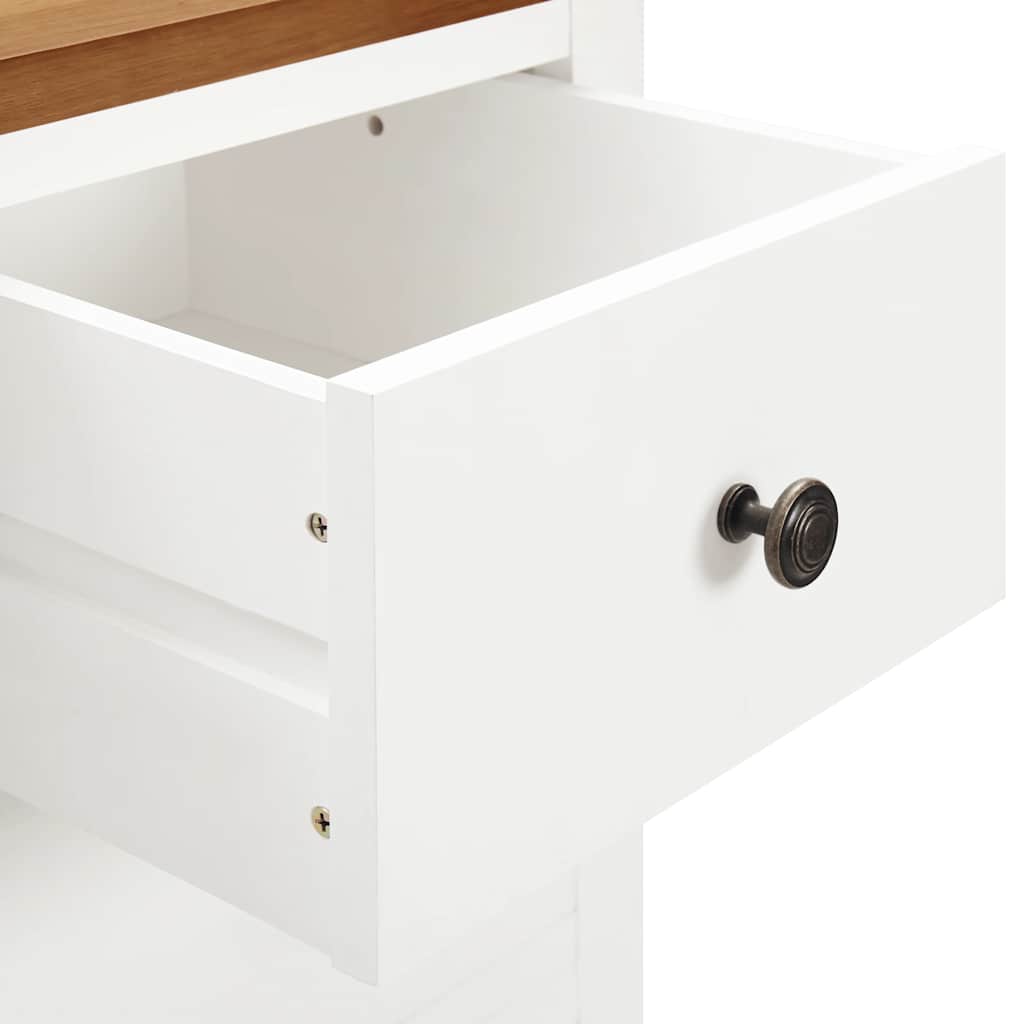 Kleiderschrank 76x52x105 cm Eiche Massivholz